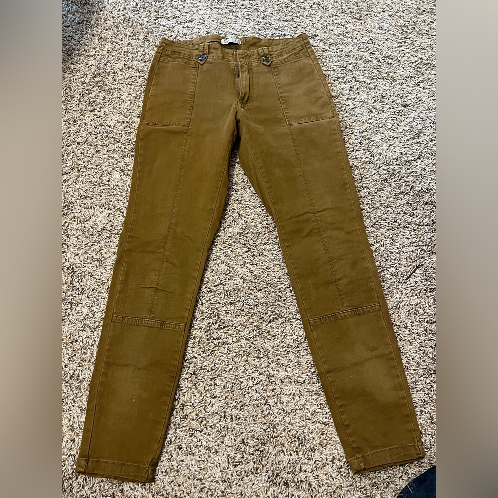 Dex brown skinny pants